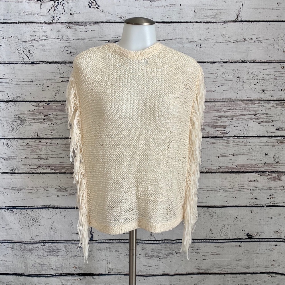 John + Jenn cream sweater